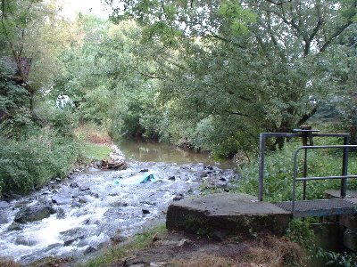 Streichwehr der Eschbacher Mühle