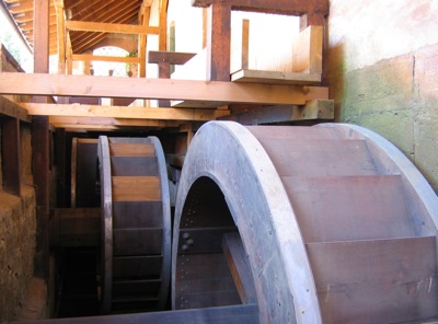 Wasserräder der Klostermühle Seligenstadt